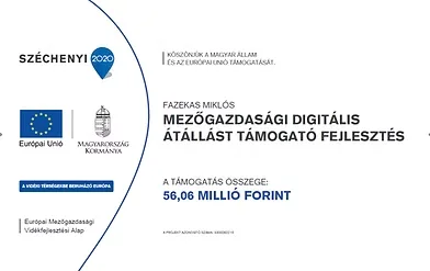 VP2-4.1.8-21 – Mezőgazdasági digitális átállást támogató fejlesztés, ifj. Fazekas Miklós